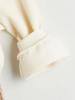 Bisiklet Yaka Payetli K?z ?ocuk Elbise