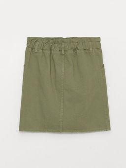 Beli Lastikli Basic Gabardin K?z ?ocuk Etek - Waikiki фото 2