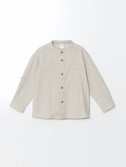 Hakim Yaka Poplin Erkek ?ocuk G?mlek