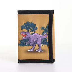 Кошелёк детский на липучке «Выбражулька», оранжевый