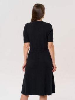 Платье женское ZZ-03007 black - Eleganzza фото 3