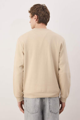 Siyah-Lacivert-Gri Melanj 3lu Paket Regular/Normal Kesim Basic Ici Polar Sweatshirt TMNAW26SW00006 - Trendyolmilla фото 20