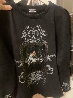 Свитшот из футера варёнка с принтом Сказка -ложь