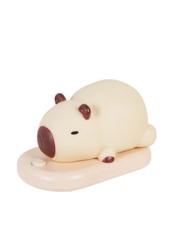 Ночник "Капибара на коврике" LED 3Вт 5V USB АКБ 9,3х15х13,2 см