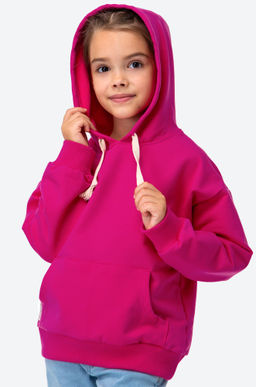 Толстовка для девочки из футера с микроначесом Bonito  фото 8