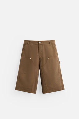CARPENTER BERMUDA SHORTS - Zara фото 7