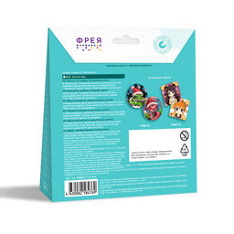 ФРЕЯ PNBM-017 Набор для раскрашивания по номерам (на магните) 9 х 9 см Витая в облаках  фото 6