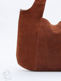 Сумка женская кожаная 91166MSS brown Velina Fabbiano-Safenta
