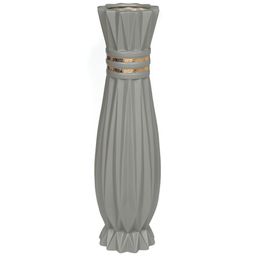 Ваза 60см Золотой узор серая Y3-1302 I.K (318500) /DANIKS/