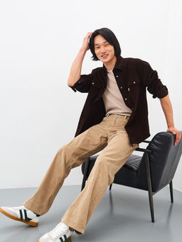 Мужские Брюки Трубы - Mossmore фото 35