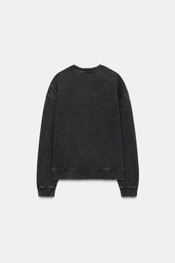 WASHED SLOGAN SWEATSHIRT - Zara фото 6