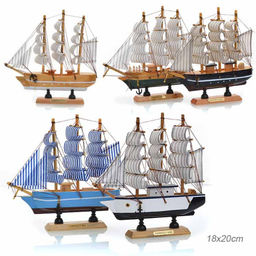 Макет парусного корабля 18х20 см / 9352MP /уп 72/