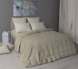 Наволочка 70*70 см, бязь Люкс (220) (Визави, бежевый)