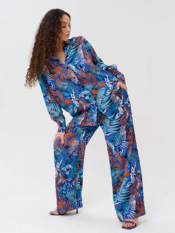 Брюки женские 12421-36028 multicolor