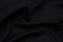 Сатин цв.Черный с синим оттенком, ш.2.2м, хлопок-100%, 135гр/м.кв - Купава фото 3
