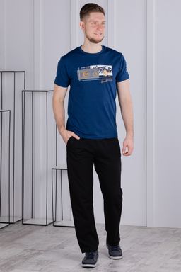 Брюки спортивные 
 3.MM002AA-чёрный