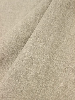 Крапива Рами (Ramie) цв.Бежевый с зеленым оттенком, ш.1.4м, крапива-100%, 240гр/м.кв - Купава фото 4