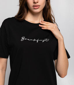 Футболка #КТ3503 (1), чёрный - Dommod фото 5