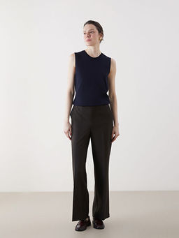 Standart Fit Gabardin Kad?n Pantolon