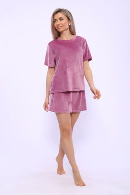 Костюм Натали 71118 футболка и шорты из велюра  фото 14