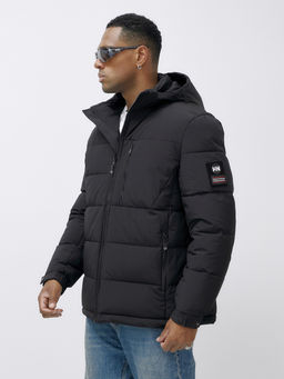 Куртка спортивная мужская зимняя большого размера черного цвета 617Ch - Wonderrman фото 8