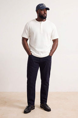 B_y_k Beden Lacivert Regular Fit Esnek Kuma_ Erkek Jeans TMNSS26CJ00001 - Trendyolmilla фото 2