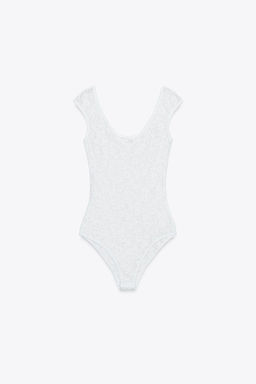 LACE BODYSUIT - Zara фото 8