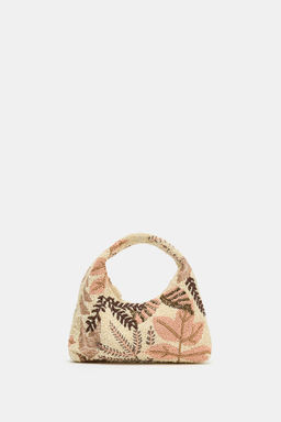 BOLSO ESTAMPADO ABALORIOS / Multicolor