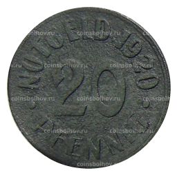20 пфеннигов 1920 года Германия  Нотгельд  Кассель