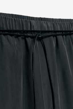 100% SILK TROUSERS WITH BELT LUDOVIC DE SAINT SERNIN x ZARA  фото 3