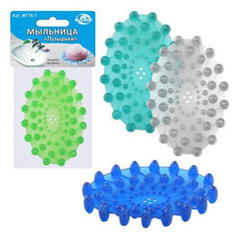 Мыльница Пузырьки овал. МТ76-7 /МультиДом/