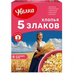 У Хлопья 5 злаков 350г