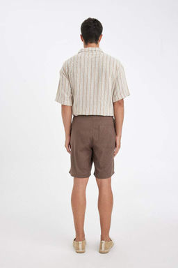 Хлопковые шорты-бермуды свободного покроя - Defacto фото 7