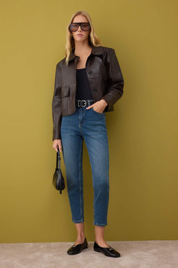 Mavi Yuksek Bel Comfort Mom Jeans TWOAW26JE00056