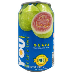 Напиток негазированный с соком гуавы You Vietnam, Вьетнам, 330 мл