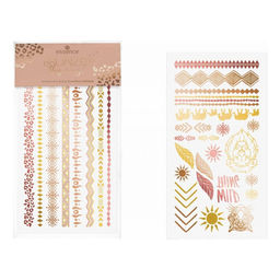 Bronzed this way! Наклейки-тату