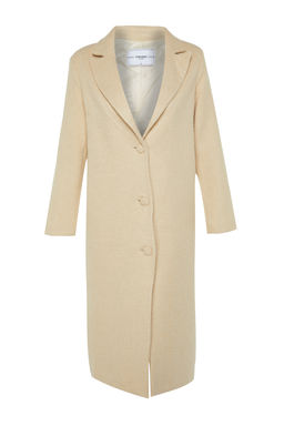 Trendyolmilla Tas Oversize Genis Kesim Yunlu Kaban TWOAW24KB00162  фото 6