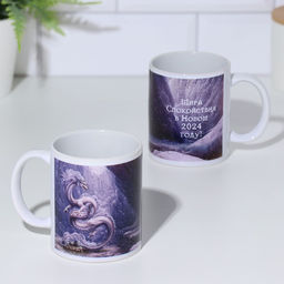 Кружка сублимация Мира, спокойствия. Дракон 2024
