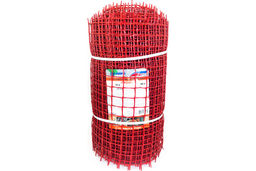 Садовая сетка квадратная 33х33 (0,5х20) ПРОФИ красный