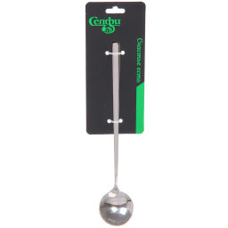 Цена за 2 шт. Ложка чайная с длинной ручкой 20см "SERGIO", цвет серебро