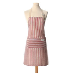 Цена за 2 шт. Фартук Доляна с карманом, красный, 70×65±4 см, 100% хлопок, рогожка