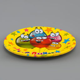 Набор бумажной посуды «С днём рождения»: 6 тарелок, 6 стаканов