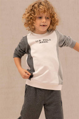 U. S. Polo Assn / Детский свитшот с круглым вырезом Stone - U.s. polo assn фото 6