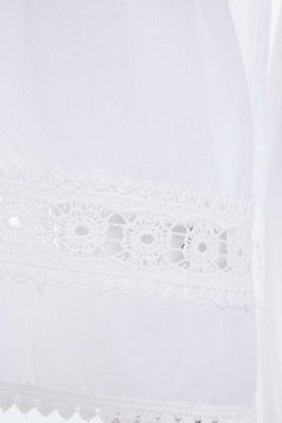 Ekru Kusakl? Dokuma Serit Aksesuarl? Midi Plaj Kimono&Kaftan TBESS21KM0008 - Trendyolmilla фото 8