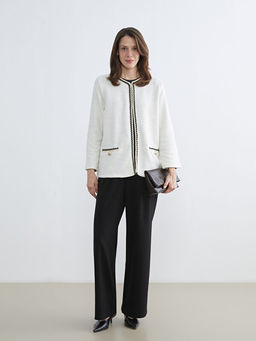 Bisiklet Yaka Dokulu Kad?n H?rka