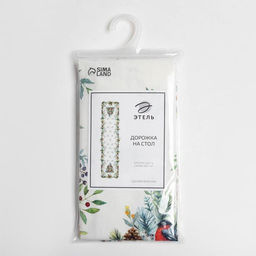 Дорожка новогодняя на стол Этель Сhristmas bells 40?147  5 см, 100% хл, саржа 190 г/м?