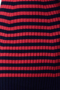 TRENDYOLMILLA Lacivert Maxi Triko Cizgili Elbise TWOAW24EL00091 фото 3