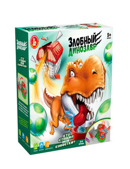 Игра настольная "Злобный динозавр" 5+ (70031) "Десятое королевство"