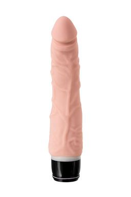 Реалистичный вибратор TOYFA A-Toys Akin, силикон, телесный, 20,2 см