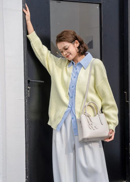 Женская сумка, кожа, MIRONPAN 29903 Молочный